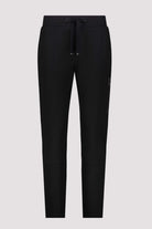 Monari - Monari Zip Joggers | Black - Pants - Silvermaple Boutique 