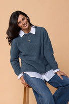 Noble Wilde - Canterbury Sweater | Neptune - Knitwear - Silvermaple Boutique 