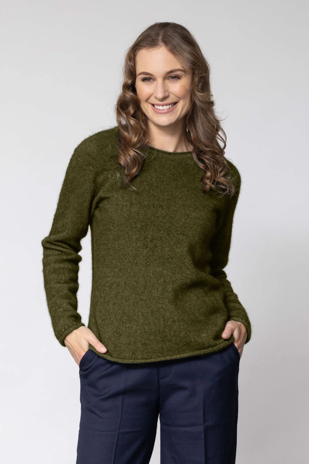Noble Wilde - Rutland Raglan Crew | Avoka - Knitwear - Silvermaple Boutique 