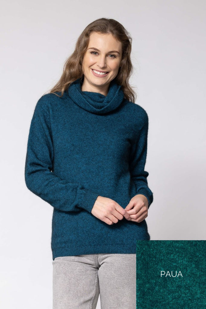 Noble Wilde Polo Neck Sweater | Paua_Silvermaple Boutique