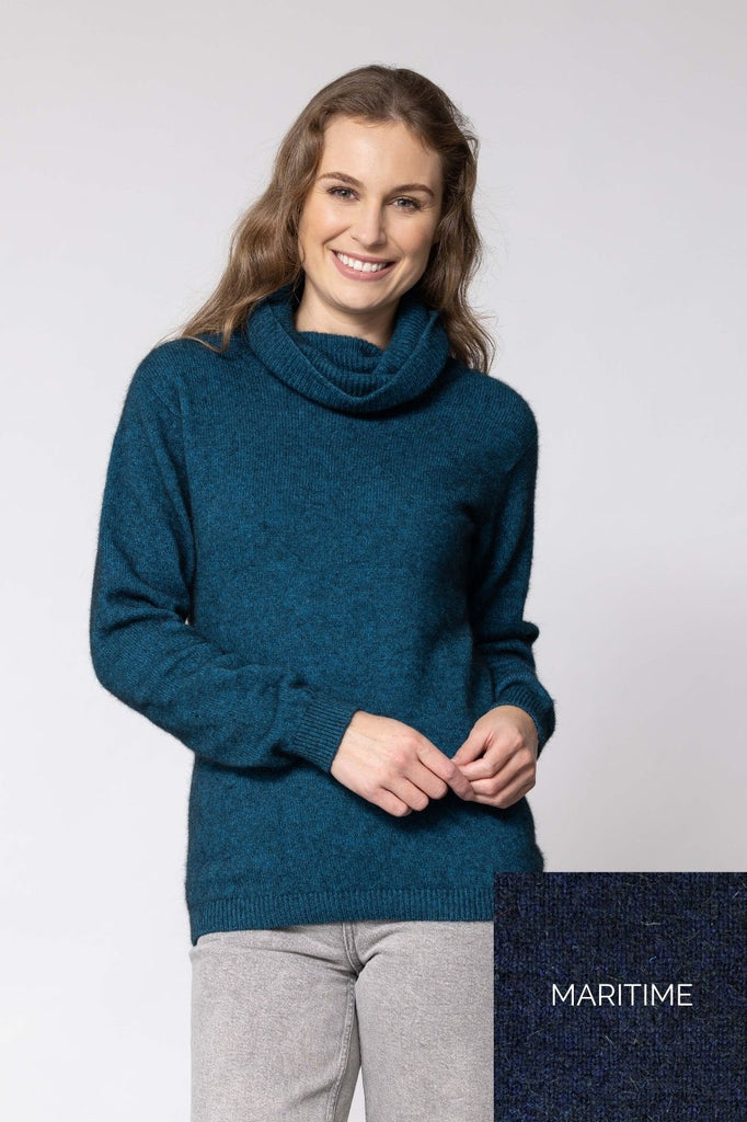 Noble Wilde Polo Neck Sweater | Maritime_Silvermaple Boutique