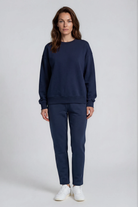 Silvermaple Collection - Oasis Track Pant | Navy - Pants - Silvermaple Boutique 