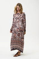 Oneseason - Oneseason Llew Maxi Dress | Valencia Mocha - Dress - Silvermaple Boutique 