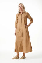 Oneseason - Oneseason Long Lily Dress | Camel - Dress - Silvermaple Boutique 