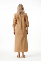 Oneseason - Oneseason Long Lily Dress | Camel - Dress - Silvermaple Boutique 