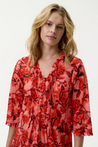 Oneseason - Oneseason Long Poppy Dress | Ibiza Coral - Dress - Silvermaple Boutique 