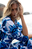 Oneseason - Oneseason Long Poppy Dress | Turquoise Bay - Dress - Silvermaple Boutique 