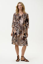 Oneseason - Oneseason Middy Poppy Dress | Cote D'Azur Safari - Dress - Silvermaple Boutique 