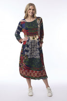 Orientique - Zapotec Bubble Dress | Print - Dress - Silvermaple Boutique 