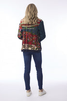Orientique - Zapotec Cardigan | Print - Cardigan - Silvermaple Boutique 