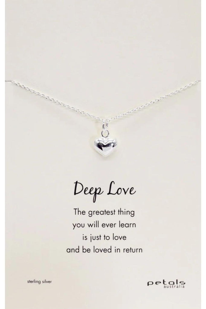 Petals Australia Deep Love Heart Necklace | Multi _Silvermaple Boutique