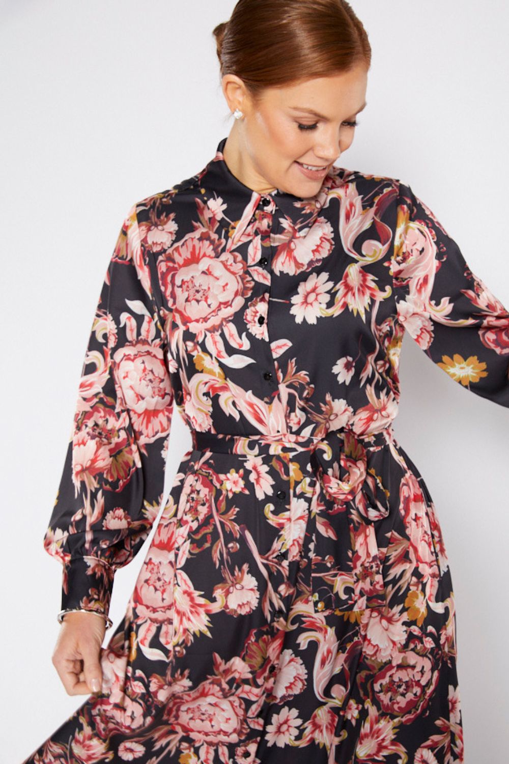 Philosophy - Bartow Shirtdress | Flower - Dress - Silvermaple Boutique 