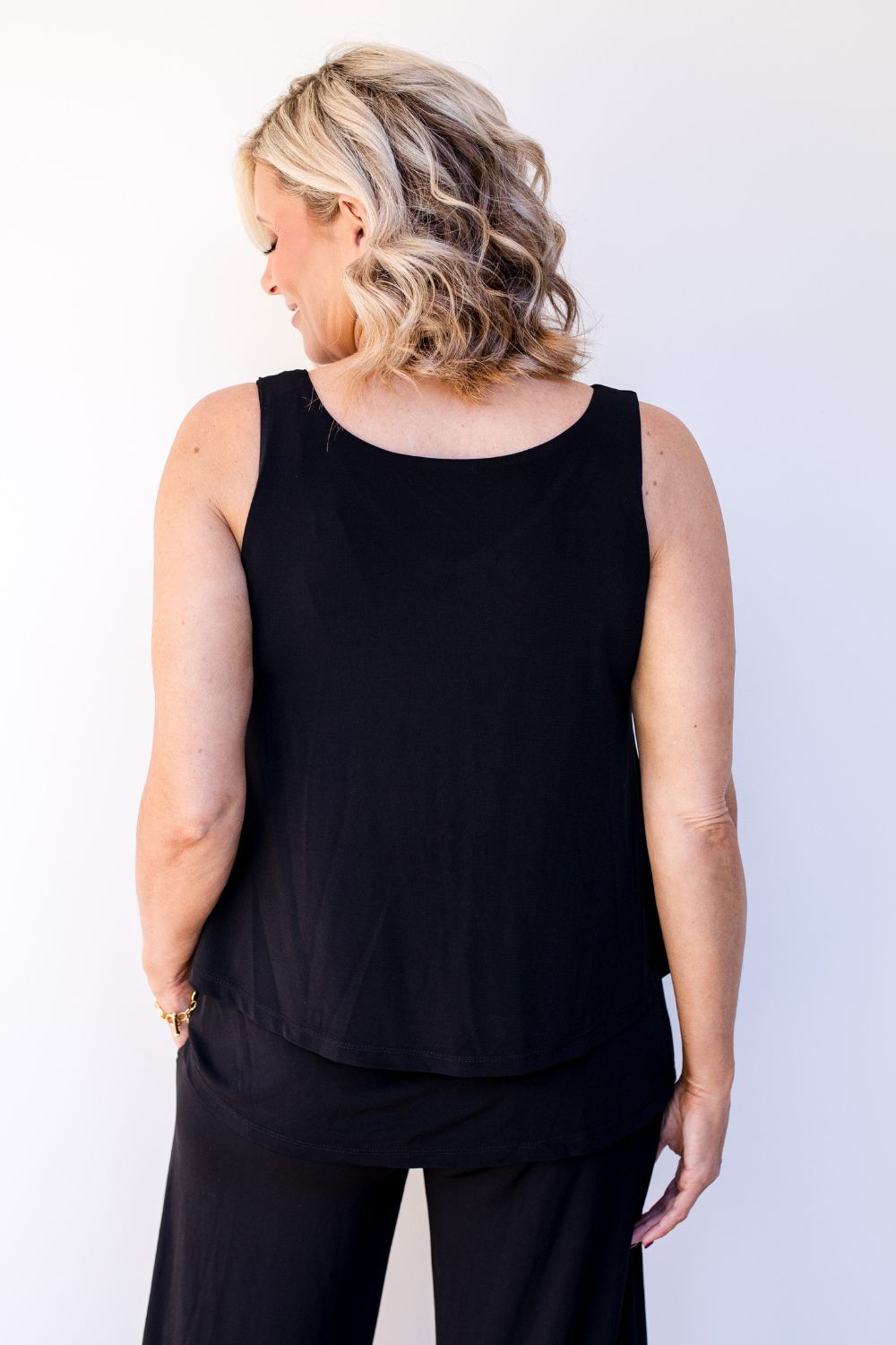 Philosophy Australia - Cecilia Reversible Tank | Black - Singlet - Silvermaple Boutique 