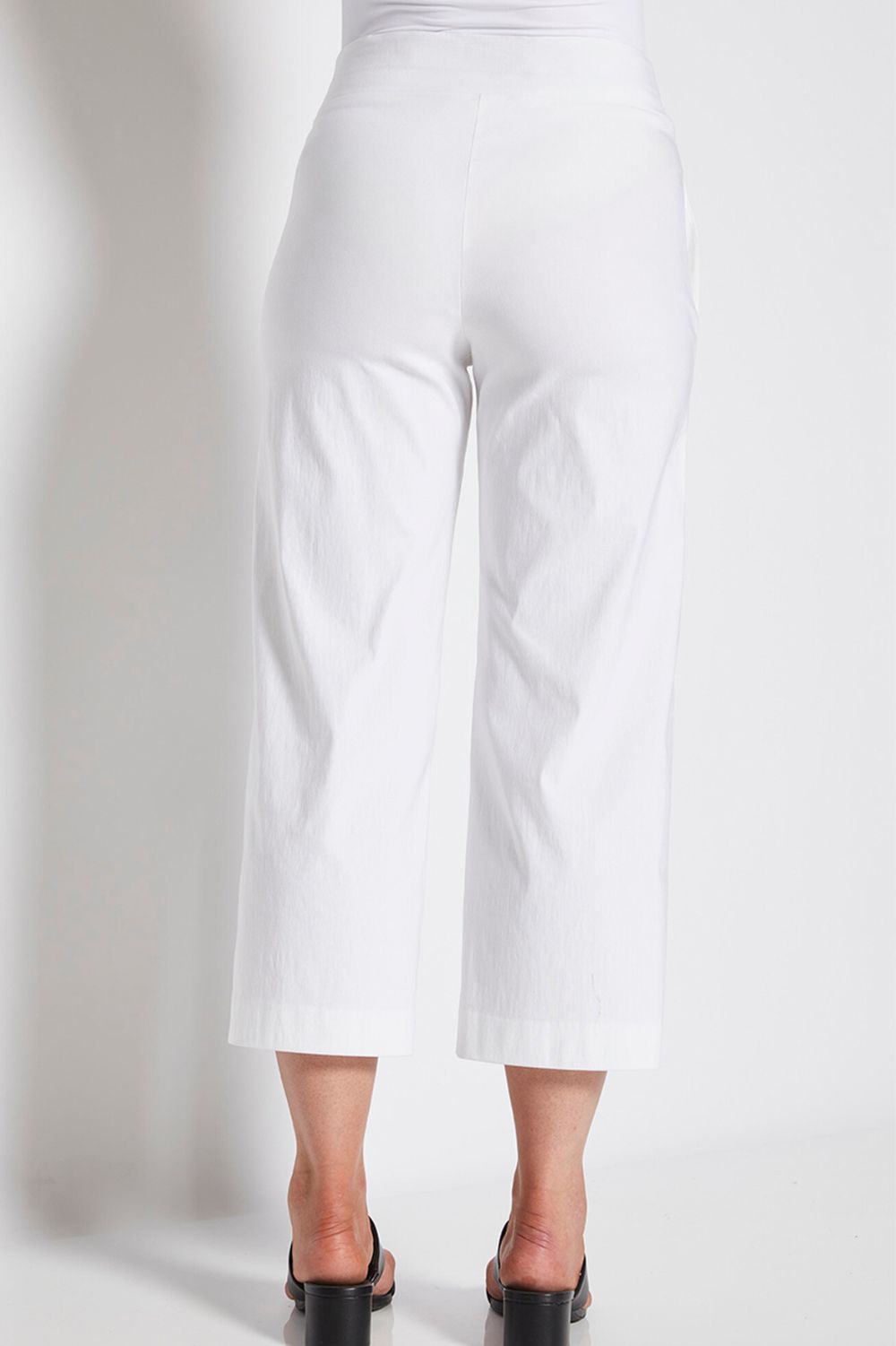 Philosophy - Larrie 7/8 Culotte Pant | White - Pants - Silvermaple Boutique 