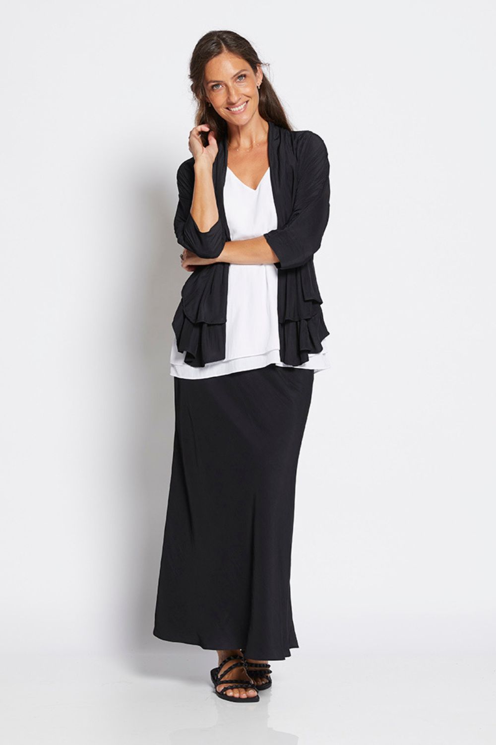 Philosophy - Betty Maxi Skirt | Black - Skirt - Silvermaple Boutique 