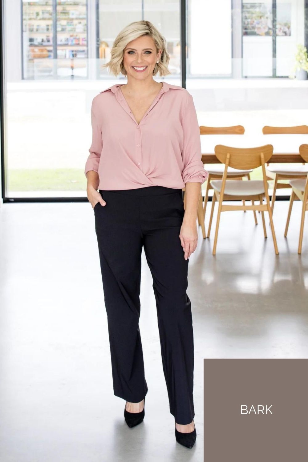 Philosophy - Arrow Full Length Pants | Bark - Pants - Silvermaple Boutique 