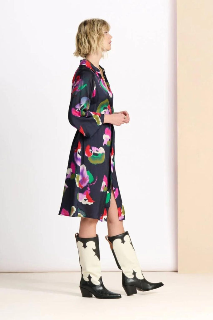 Pom Violets Dress | Violets_Silvermaple Boutique