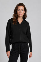 Silvermaple Collection - Oasis Zip Jacket | Black - Jacket - Silvermaple Boutique 