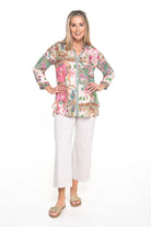 Silvermaple Collection - Claire Shirt | Rosette Rhapsody - Shirt - Silvermaple Boutique 