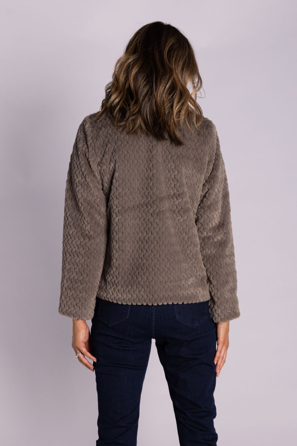 Silvermaple Collection - Isla Faux Fur Jacket | Latte - Jacket - Silvermaple Boutique 