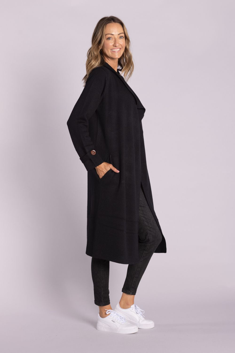 Silvermaple Collection - Scarlett Coat | Black - Coat - Silvermaple Boutique 