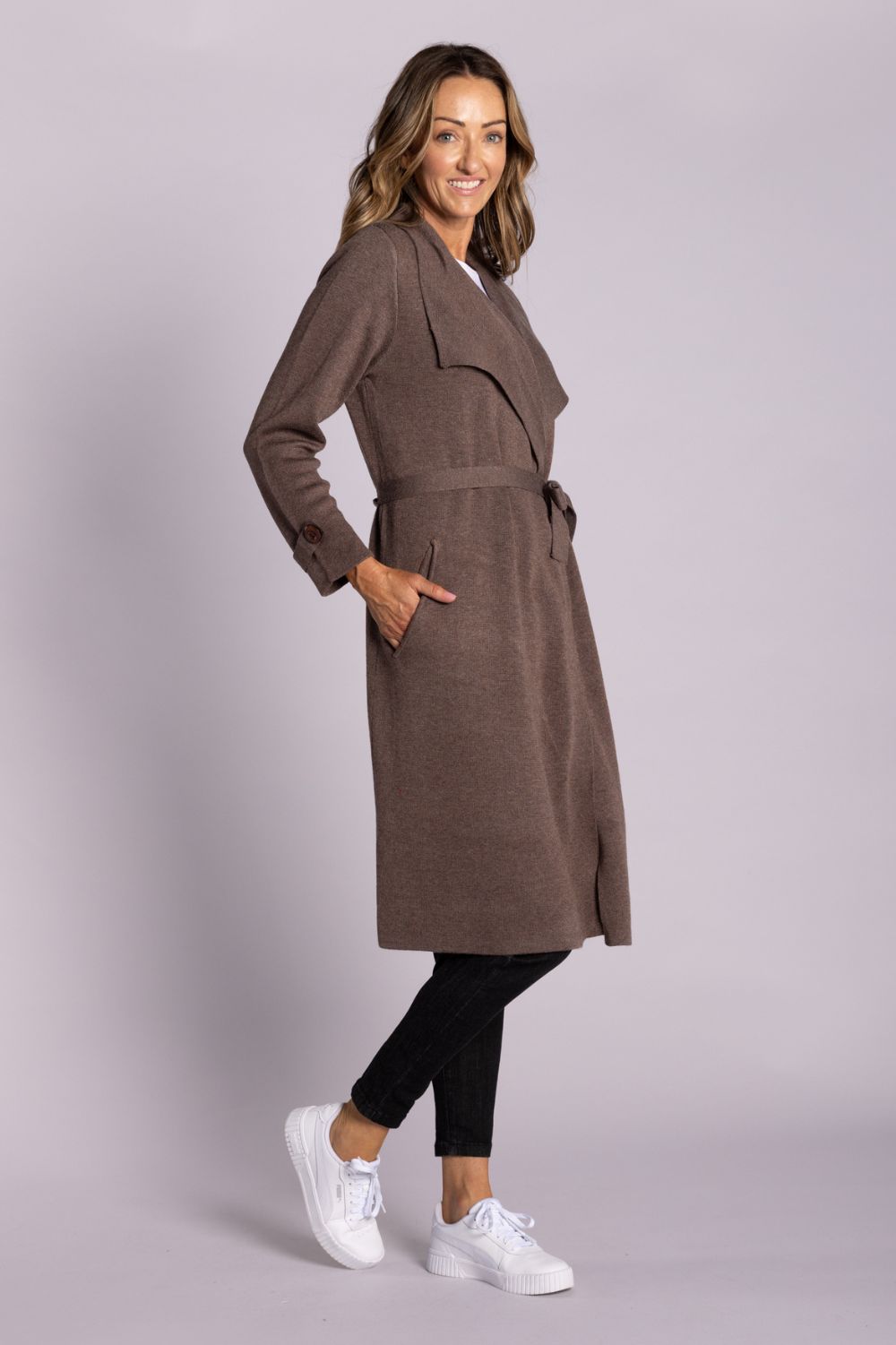 Silvermaple Collection - Scarlett Coat | Mocha - Coat - Silvermaple Boutique 