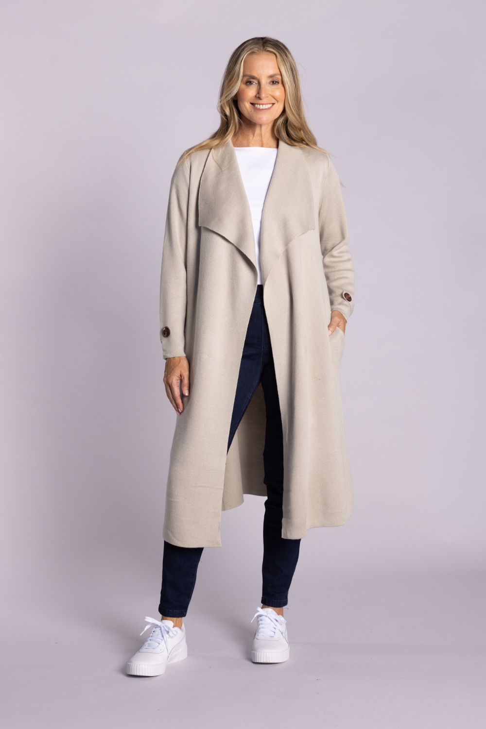 Silvermaple Collection - Scarlett Coat | Oat - Coat - Silvermaple Boutique 