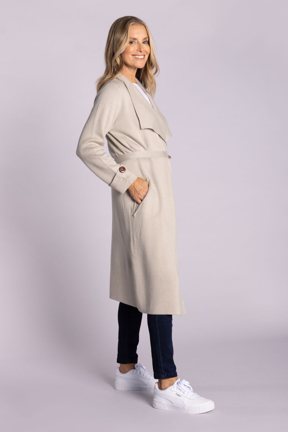 Silvermaple Collection - Scarlett Coat | Oat - Coat - Silvermaple Boutique 