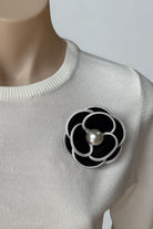Silvermaple Collection - Aurelia Flower Brooch - Jewellery - Silvermaple Boutique 