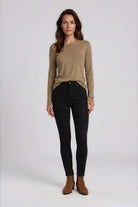 Silvermaple Collection - Belle Long Sleeve Merino | Sand - Top - Silvermaple Boutique 