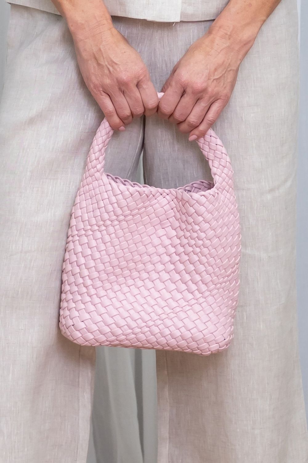Silvermaple Collection - Bellina Woven City Tote - Handbag - Silvermaple Boutique 