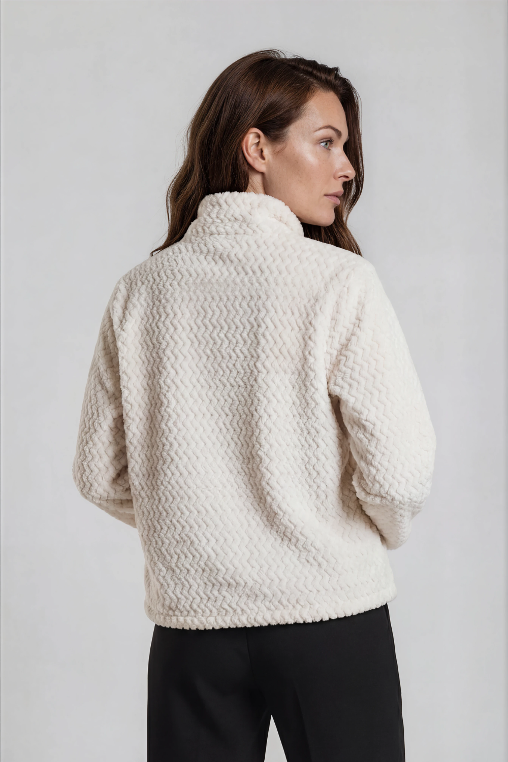 Silvermaple Collection - Brynn Faux Fur Jacket | Ivory - Jacket - Silvermaple Boutique 