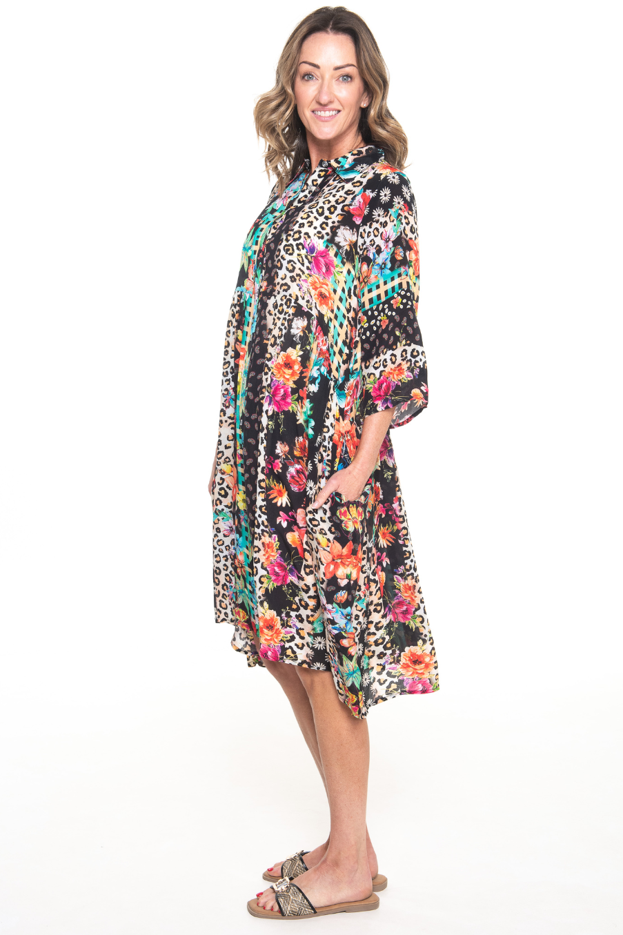 Silvermaple Collection - Celeste Button Through Dress | Wild Muse - Dress - Silvermaple Boutique 