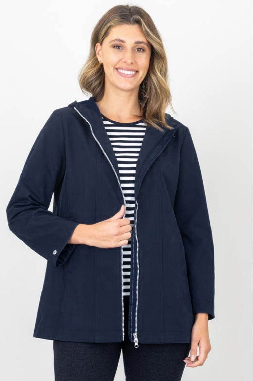 Silvermaple Collection - Chelsea Jacket | Navy - Jacket - Silvermaple Boutique 