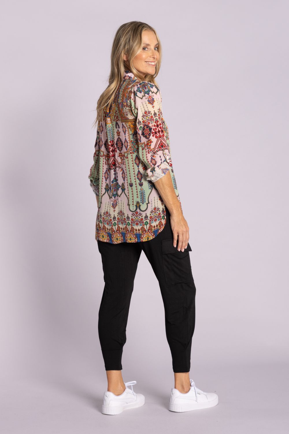 Silvermaple Collection - Claire Shirt | Aztec - Shirt - Silvermaple Boutique 