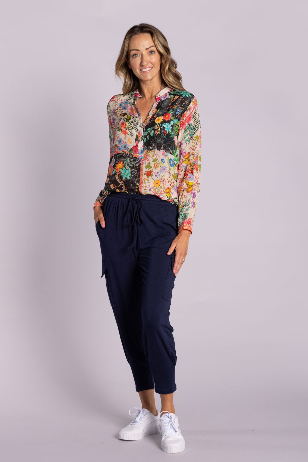 Silvermaple Collection - Claudia Shirt | Secret Garden - Top - Silvermaple Boutique 