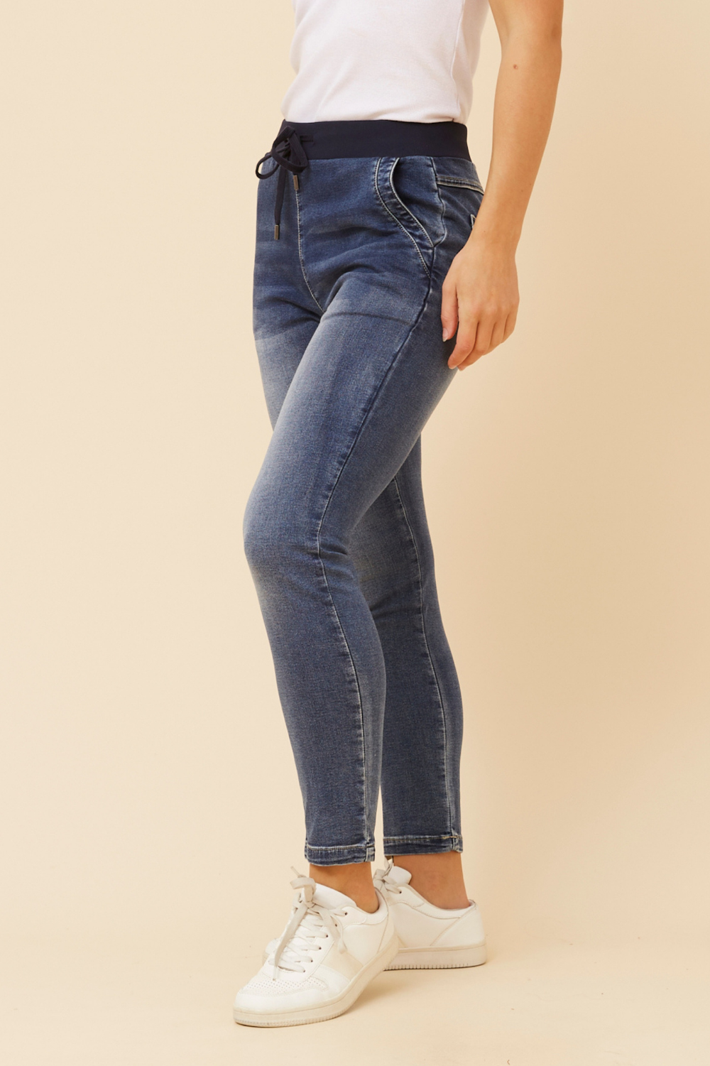 Silvermaple Collection - Danni Jogger | Denim - Jogger - Silvermaple Boutique 