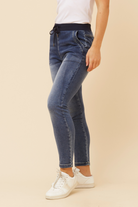 Silvermaple Collection - Danni Jogger | Denim - Jogger - Silvermaple Boutique 