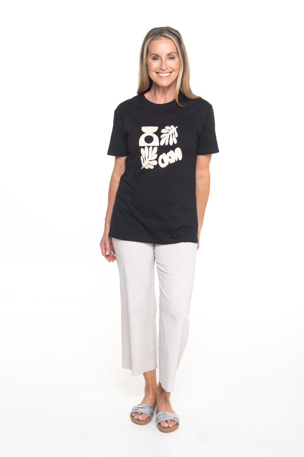 Silvermaple Collection - Eden Tee | Black - T-Shirt - Silvermaple Boutique 