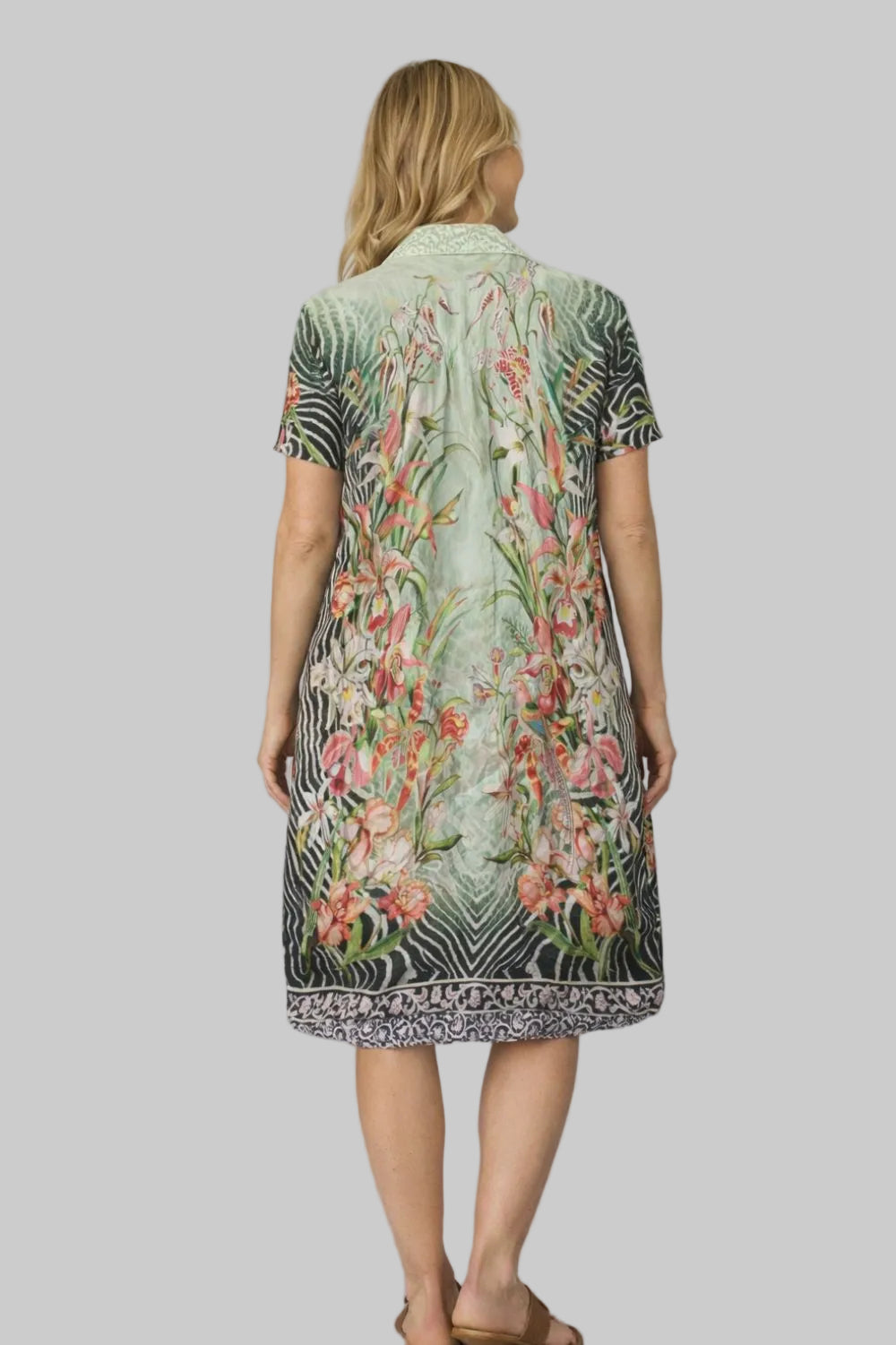 Silvermaple Collection - Grace Button Dress | Orchid Mist - Dress - Silvermaple Boutique 