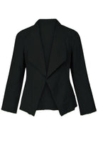 Silvermaple Collection - Hayley Edge to Edge Jacket | Black - Jacket - Silvermaple Boutique 