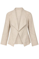 Silvermaple Collection - Hayley Edge to Edge Jacket | Natural - Jacket - Silvermaple Boutique 