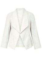 Silvermaple Collection - Hayley Edge to Edge Jacket | White - Jacket - Silvermaple Boutique 
