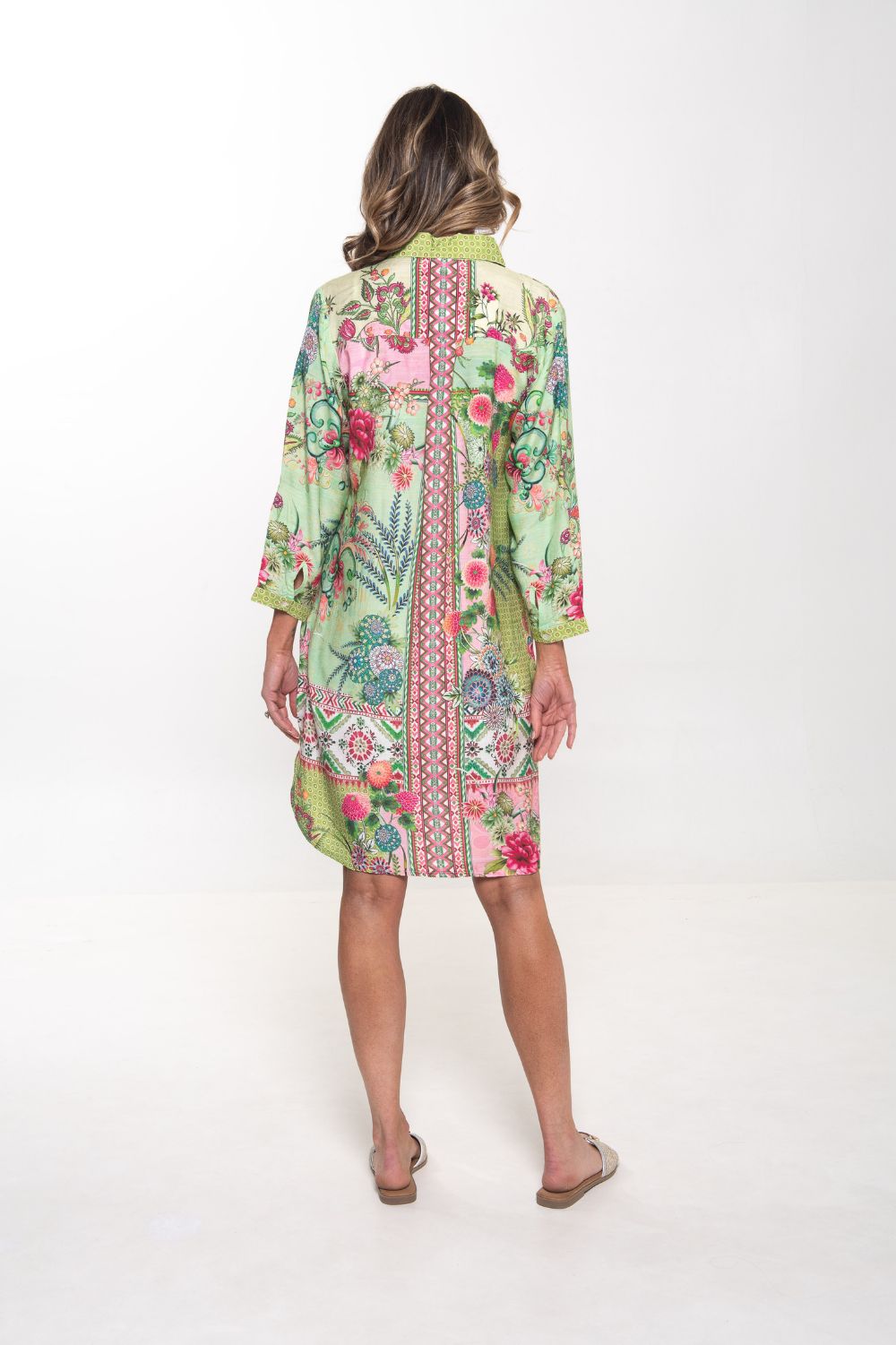 Silvermaple Collection - Imogen Shirt Dress | Florentine Patch - Dress - Silvermaple Boutique 