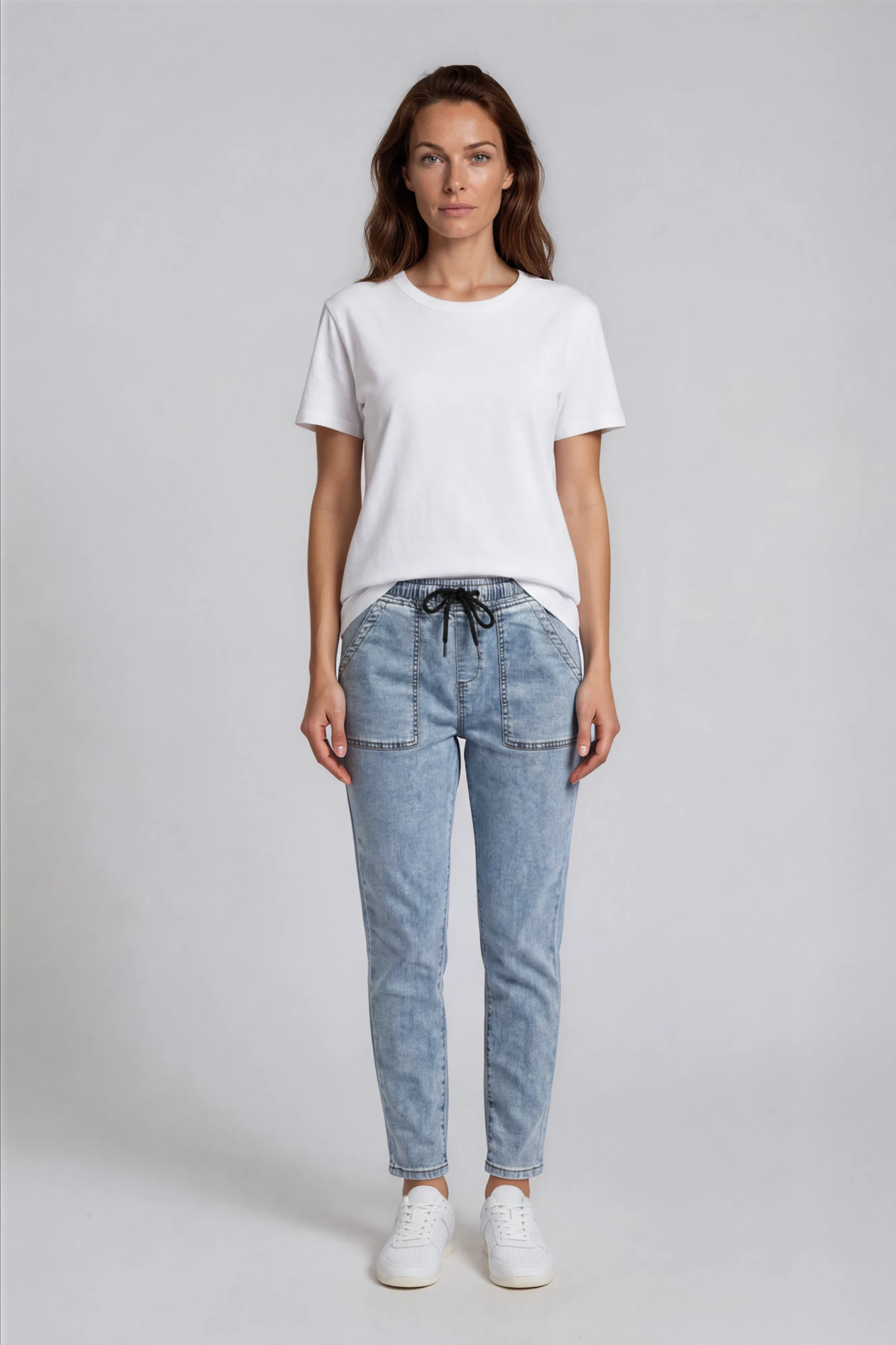 Silvermaple Collection - Juliette Jogger | Chambray - Jogger - Silvermaple Boutique 