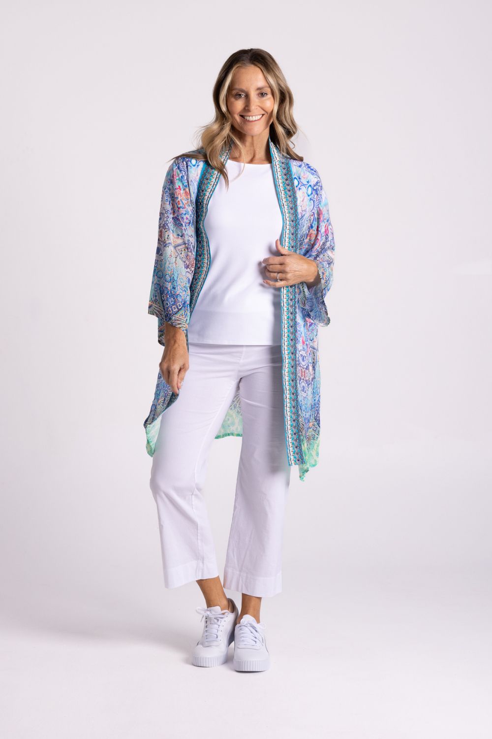 Silvermaple Collection - Katherine Kimono | Cascade - Top - Silvermaple Boutique 