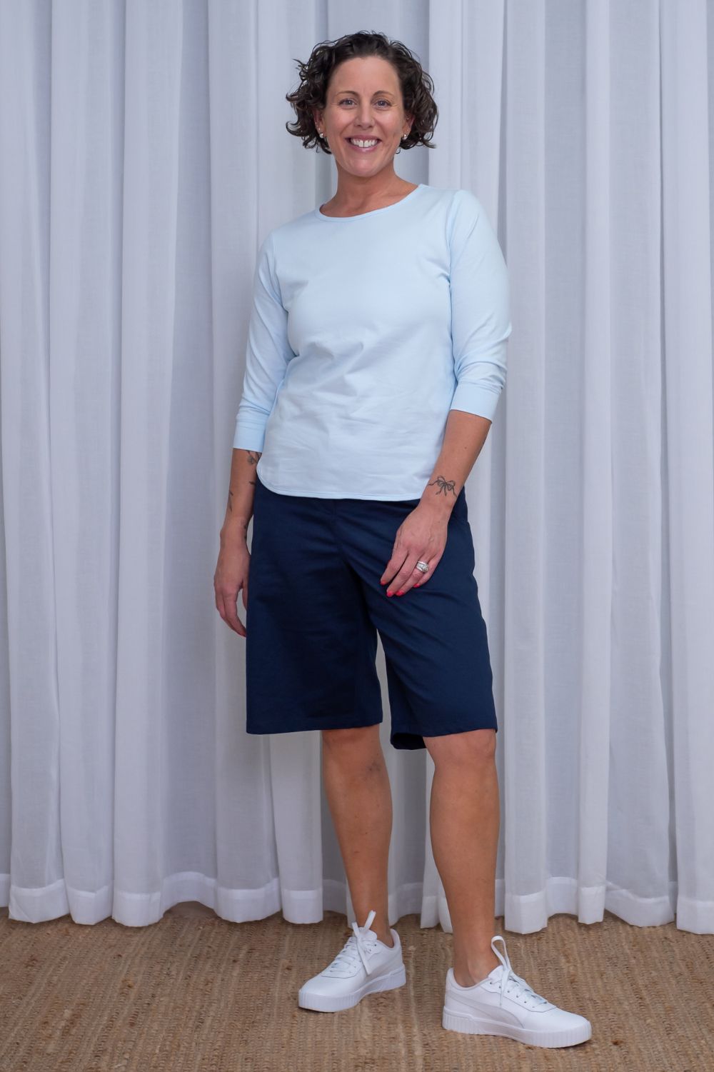 Silvermaple Collection - Kimmy Everyday Top | Ice - Top - Silvermaple Boutique 