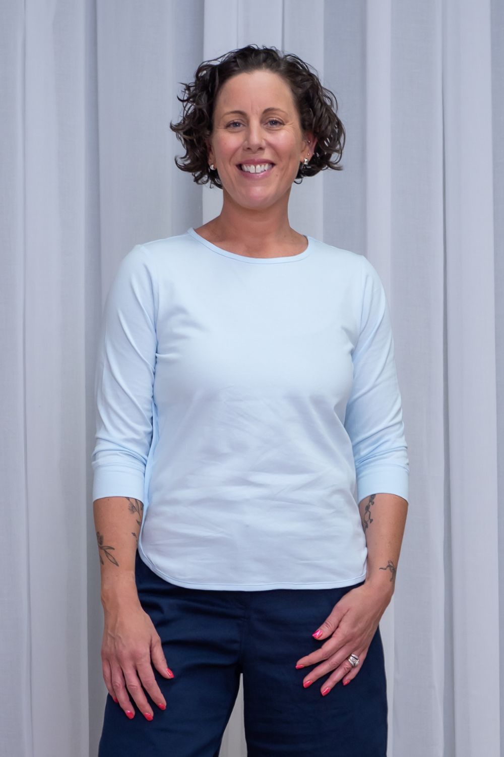 Silvermaple Collection - Kimmy Everyday Top | Ice - Top - Silvermaple Boutique 