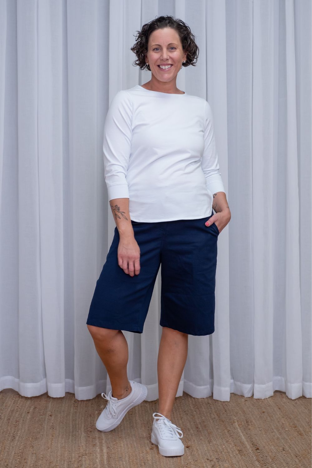 Silvermaple Collection - Kimmy Everyday Top | White - Top - Silvermaple Boutique 
