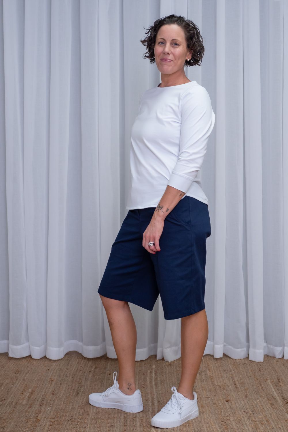 Silvermaple Collection - Kimmy Everyday Top | White - Top - Silvermaple Boutique 